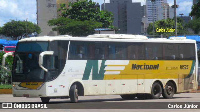 Viação Nacional 10525 na cidade de Goiânia, Goiás, Brasil, por Carlos Júnior. ID da foto: 10729151.