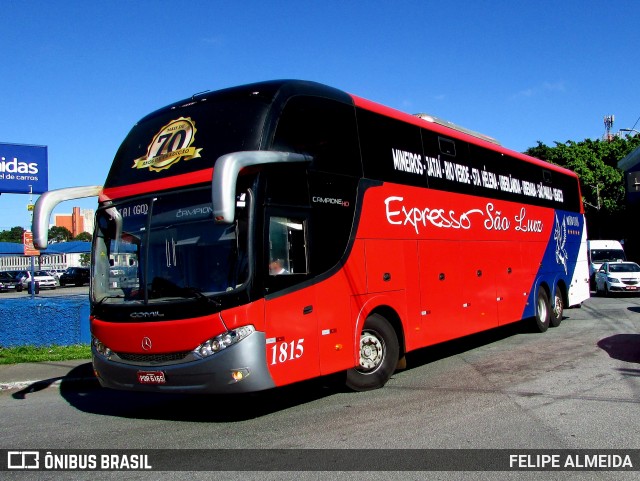 Expresso São Luiz 1815 na cidade de São Paulo, São Paulo, Brasil, por FELIPE ALMEIDA. Número da foto: #10728648.