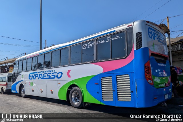 Servicios Expresso de Transporte SET-0093 na cidade de Gustavo A. Madero, Ciudad de México, México, por Omar Ramírez Thor2102. Número da foto: #10760885.
