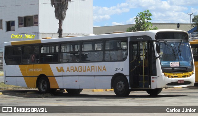 Viação Araguarina 3143 na cidade de Goiânia, Goiás, Brasil, por Carlos Júnior. Número da foto: #10761773.
