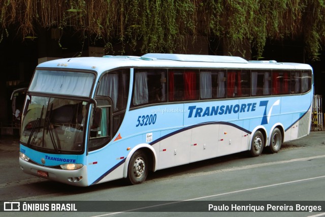 Transnorte - Transporte e Turismo Norte de Minas 53200 na cidade de Belo Horizonte, Minas Gerais, Brasil, por Paulo Henrique Pereira Borges. Número da foto: #10760772.