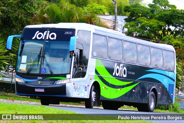 Sofia Turismo 2800 na cidade de Barra do Piraí, Rio de Janeiro, Brasil, por Paulo Henrique Pereira Borges. Número da foto: #10763112.