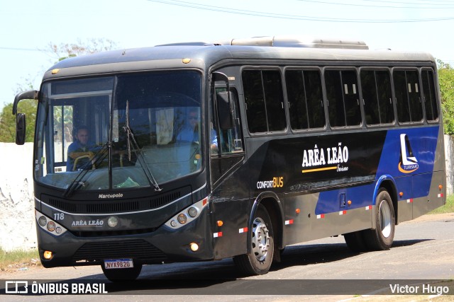 Arêa Leão Turismo 118 na cidade de Teresina, Piauí, Brasil, por Victor Hugo. ID da foto: 10763029.