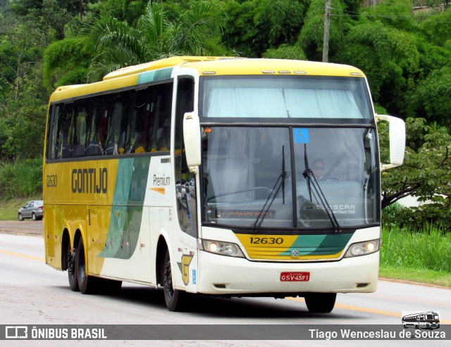 Empresa Gontijo de Transportes 12630 na cidade de Belo Horizonte, Minas Gerais, Brasil, por Tiago Wenceslau de Souza. ID da foto: 10762090.