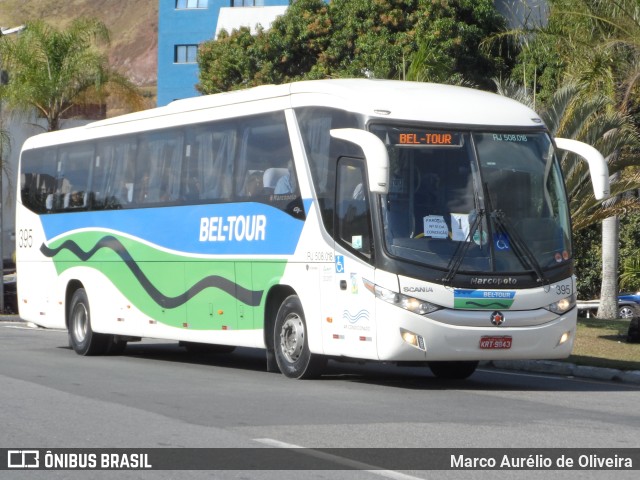 Bel-Tour Transportes e Turismo 395 na cidade de Aparecida, São Paulo, Brasil, por Marco Aurélio de Oliveira. Número da foto: #10762006.