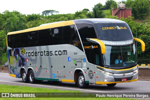 RodeRotas - Rotas de Viação do Triângulo 1302 na cidade de Piraí, Rio de Janeiro, Brasil, por Paulo Henrique Pereira Borges. ID da foto: 10760817.