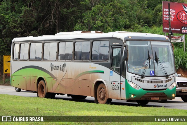 Turin Transportes 1320 na cidade de Conselheiro Lafaiete, Minas Gerais, Brasil, por Lucas Oliveira. Número da foto: #10761975.