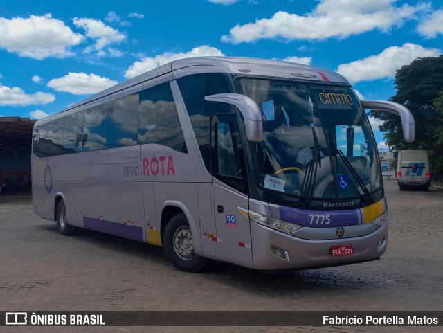 Rota Transportes Rodoviários 7775 na cidade de Vitória da Conquista, Bahia, Brasil, por Fabrício Portella Matos. ID da foto: 10760811.