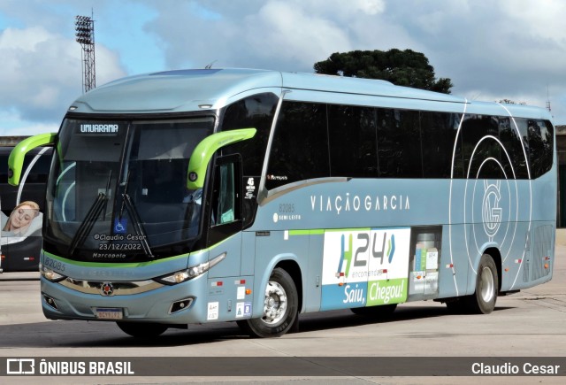 Viação Garcia 82085 na cidade de Curitiba, Paraná, Brasil, por Claudio Cesar. Número da foto: #10762837.