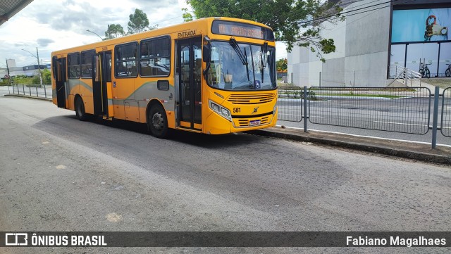 Piedade Itajaí - Transpiedade Transportes Coletivos 581 na cidade de Itajaí, Santa Catarina, Brasil, por Fabiano Magalhaes. ID da foto: 10762400.