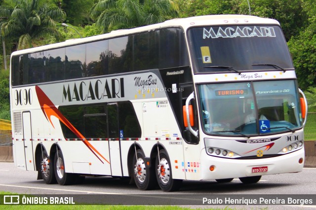 Auto Ônibus Macacari 9090 na cidade de Piraí, Rio de Janeiro, Brasil, por Paulo Henrique Pereira Borges. ID da foto: 10760821.