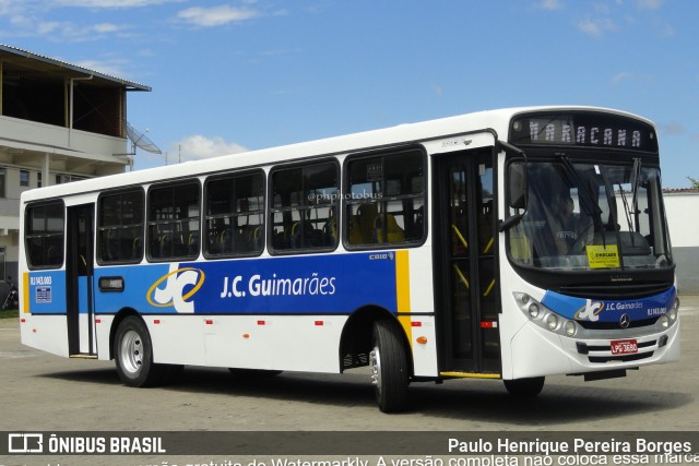 JC Guimarães Transporte Coletivo RJ 143.003 na cidade de Barra do Piraí, Rio de Janeiro, Brasil, por Paulo Henrique Pereira Borges. Número da foto: #10760795.
