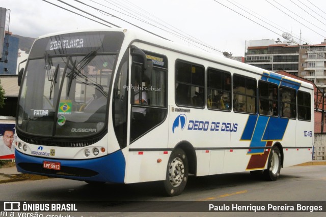 Viação Dedo de Deus 1048 na cidade de Teresópolis, Rio de Janeiro, Brasil, por Paulo Henrique Pereira Borges. Número da foto: #10763001.