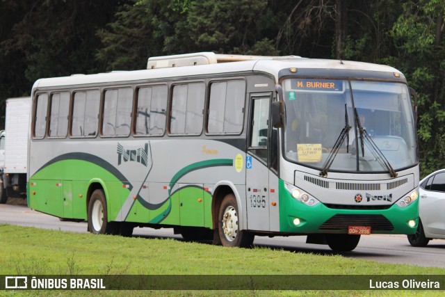 Turin Transportes 1395 na cidade de Conselheiro Lafaiete, Minas Gerais, Brasil, por Lucas Oliveira. Número da foto: #10765077.