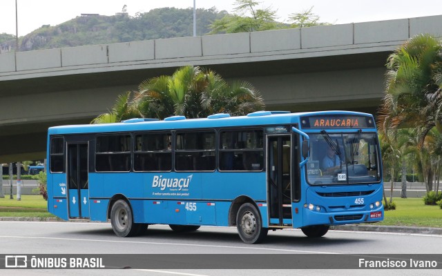 Biguaçu Transportes Coletivos Administração e Participação 455 na cidade de Florianópolis, Santa Catarina, Brasil, por Francisco Ivano. Número da foto: #10766845.