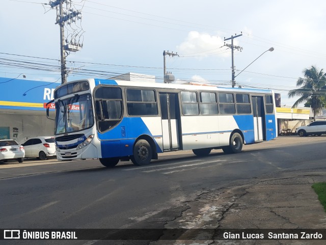Transvida Transporte Coletivo 2043 na cidade de Ji-Paraná, Rondônia, Brasil, por Gian Lucas  Santana Zardo. Número da foto: #10765681.