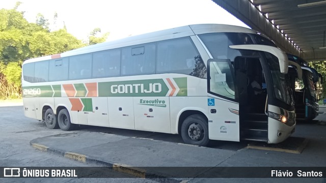 Empresa Gontijo de Transportes 21260 na cidade de Cruz das Almas, Bahia, Brasil, por Flávio  Santos. ID da foto: 10766416.