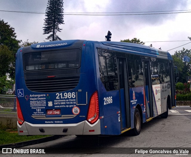 Viação Osasco 21.986 na cidade de Osasco, São Paulo, Brasil, por Felipe Goncalves do Vale. Número da foto: #10763771.