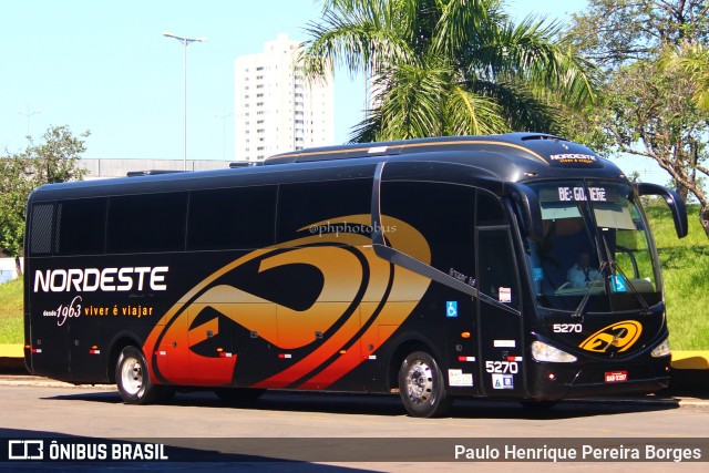 Expresso Nordeste 5270 na cidade de Londrina, Paraná, Brasil, por Paulo Henrique Pereira Borges. Número da foto: #10766704.