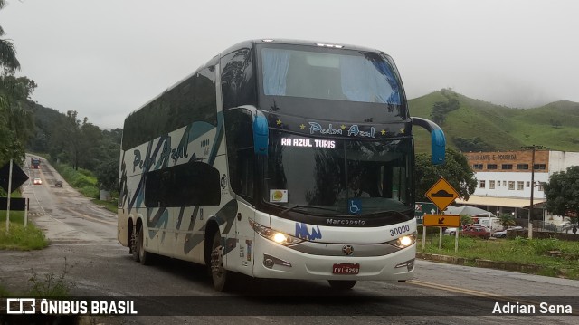Pedra Azul Turismo 30000 na cidade de São Domingos do Prata, Minas Gerais, Brasil, por Adrian Sena. Número da foto: #10764739.