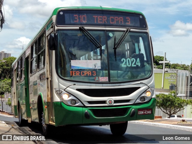 Rápido Cuiabá Transporte Urbano 2024 na cidade de Cuiabá, Mato Grosso, Brasil, por Leon Gomes. ID da foto: 10766807.