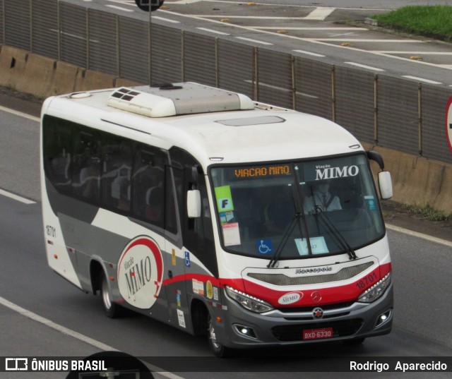 Viação Mimo 18701 na cidade de Aparecida, São Paulo, Brasil, por Rodrigo  Aparecido. ID da foto: 10766141.