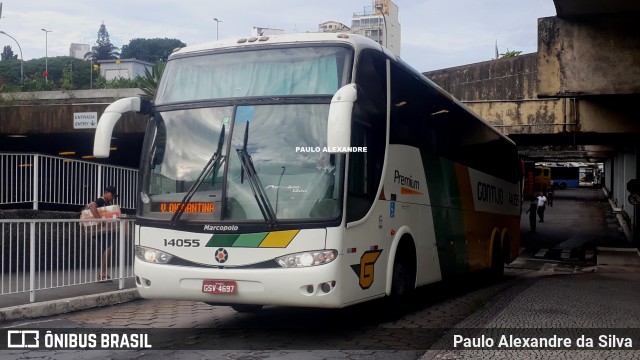 Empresa Gontijo de Transportes 14055 na cidade de Belo Horizonte, Minas Gerais, Brasil, por Paulo Alexandre da Silva. ID da foto: 10766012.