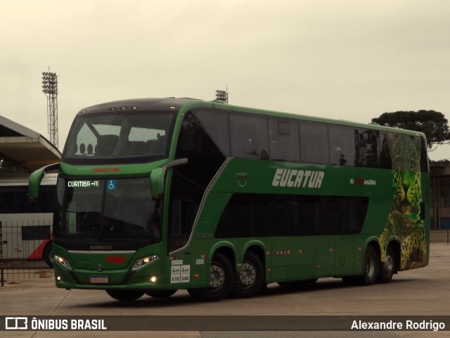 Eucatur - Empresa União Cascavel de Transportes e Turismo 5505 na cidade de Curitiba, Paraná, Brasil, por Alexandre Rodrigo. Número da foto: #10764370.