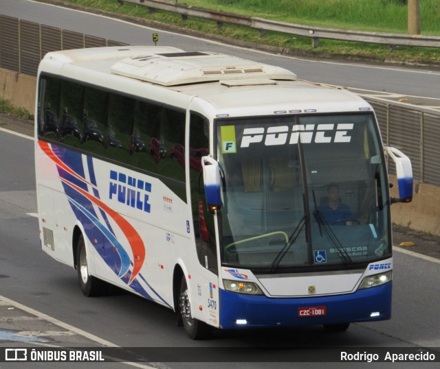 Ponce Turismo 5470 na cidade de Aparecida, São Paulo, Brasil, por Rodrigo  Aparecido. ID da foto: 10766211.