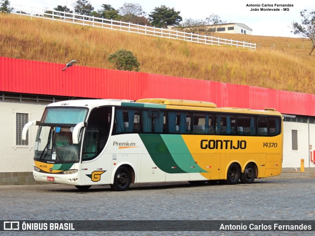 Empresa Gontijo de Transportes 14370 na cidade de João Monlevade, Minas Gerais, Brasil, por Antonio Carlos Fernandes. ID da foto: 10765597.