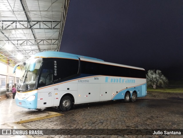 Emtram 5070 na cidade de Leopoldina, Minas Gerais, Brasil, por Julio Santana. ID da foto: 10763952.