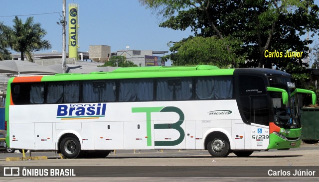 Trans Brasil > TCB - Transporte Coletivo Brasil 51239 na cidade de Goiânia, Goiás, Brasil, por Carlos Júnior. ID da foto: 10764095.