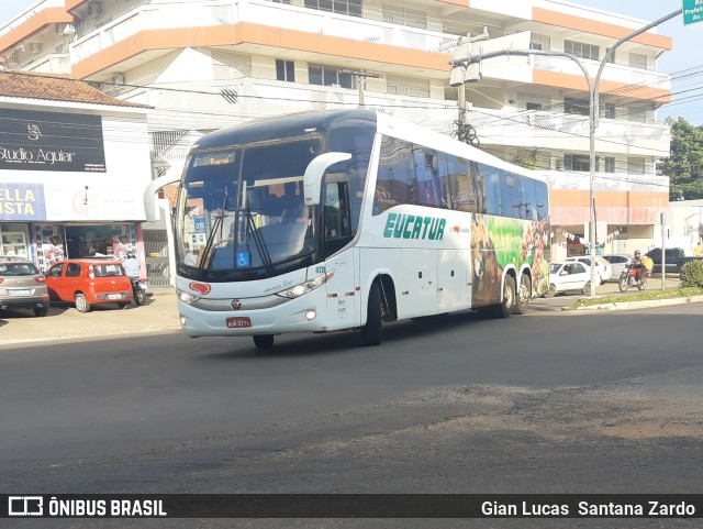 Eucatur - Empresa União Cascavel de Transportes e Turismo 4728 na cidade de Ji-Paraná, Rondônia, Brasil, por Gian Lucas  Santana Zardo. ID da foto: 10765702.