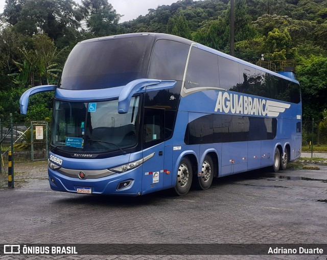 Viação Águia Branca 50680 na cidade de Petrópolis, Rio de Janeiro, Brasil, por Adriano Duarte. Número da foto: #10765035.