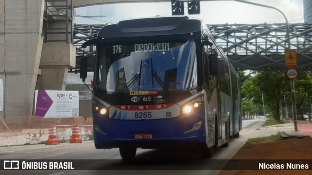 Next Mobilidade - ABC Sistema de Transporte 8265 na cidade de São Paulo, São Paulo, Brasil, por Nicølas Nunes. Número da foto: #10765210.