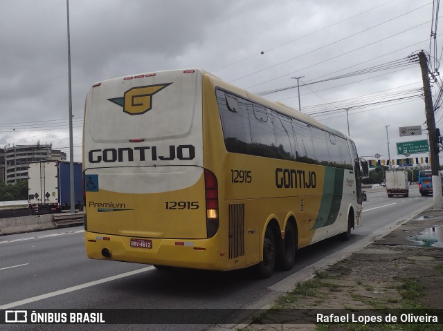 Empresa Gontijo de Transportes 12915 na cidade de São Paulo, São Paulo, Brasil, por Rafael Lopes de Oliveira. ID da foto: 10763747.