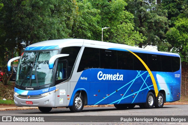 Viação Cometa 13127 na cidade de Araraquara, São Paulo, Brasil, por Paulo Henrique Pereira Borges. ID da foto: 10766503.