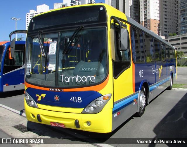 Transportadora Turística Tamboré 418 na cidade de Barueri, São Paulo, Brasil, por Vicente de Paulo Alves. ID da foto: 10766377.