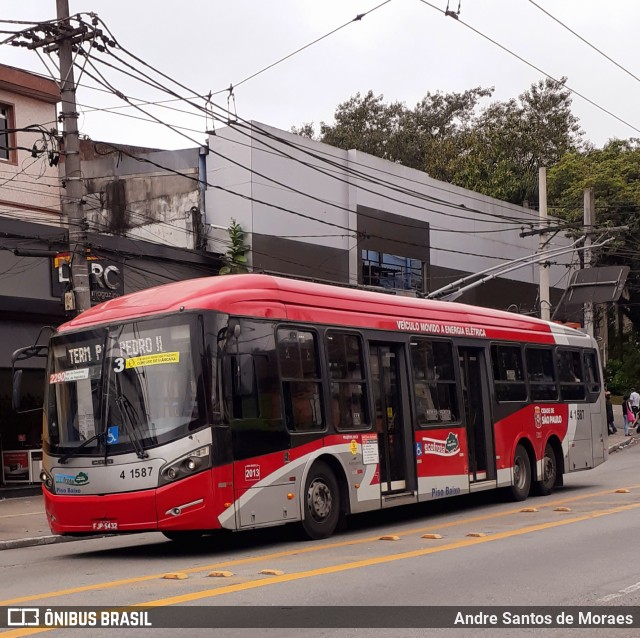 Himalaia Transportes > Ambiental Transportes Urbanos 4 1587 na cidade de São Paulo, São Paulo, Brasil, por Andre Santos de Moraes. Número da foto: #10764500.