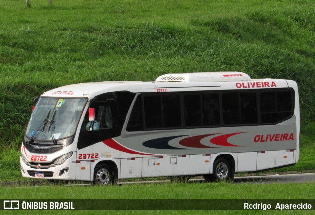 Viação Oliveira 23722 na cidade de Aparecida, São Paulo, Brasil, por Rodrigo  Aparecido. Número da foto: #10766245.