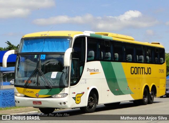 Empresa Gontijo de Transportes 17015 na cidade de São Paulo, São Paulo, Brasil, por Matheus dos Anjos Silva. ID da foto: 10768006.