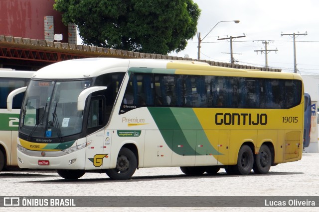 Empresa Gontijo de Transportes 19015 na cidade de Vitória da Conquista, Bahia, Brasil, por Lucas Oliveira. ID da foto: 10768807.