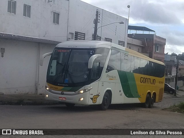 Empresa Gontijo de Transportes 18090 na cidade de Caruaru, Pernambuco, Brasil, por Lenilson da Silva Pessoa. ID da foto: 10767593.