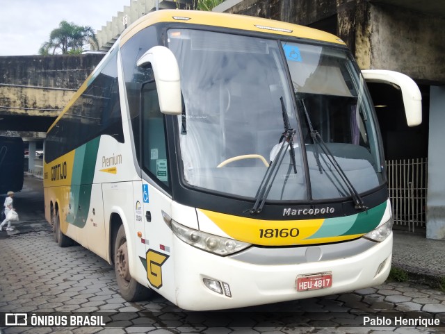 Empresa Gontijo de Transportes 18160 na cidade de Belo Horizonte, Minas Gerais, Brasil, por Pablo Henrique. ID da foto: 10768467.