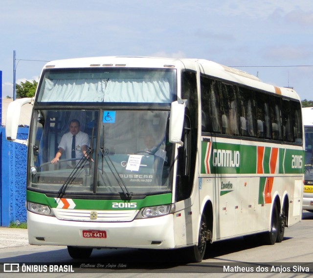 Empresa Gontijo de Transportes 20115 na cidade de São Paulo, São Paulo, Brasil, por Matheus dos Anjos Silva. ID da foto: 10768023.