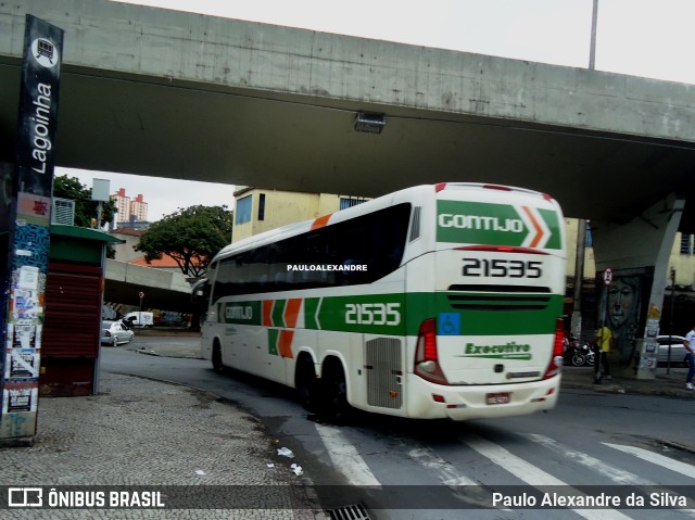 Empresa Gontijo de Transportes 21535 na cidade de Belo Horizonte, Minas Gerais, Brasil, por Paulo Alexandre da Silva. Número da foto: #10768565.