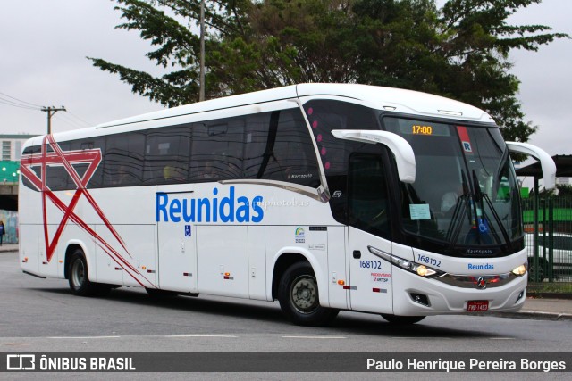 Empresa Reunidas Paulista de Transportes 168102 na cidade de São Paulo, São Paulo, Brasil, por Paulo Henrique Pereira Borges. Número da foto: #10769062.