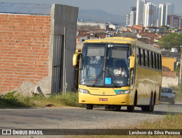 Viação Itapemirim 9051 na cidade de Caruaru, Pernambuco, Brasil, por Lenilson da Silva Pessoa. ID da foto: 10767875.