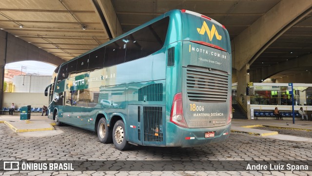 Viação Motta 18006 na cidade de São Carlos, São Paulo, Brasil, por Andre Luiz Spana. Número da foto: #10768711.