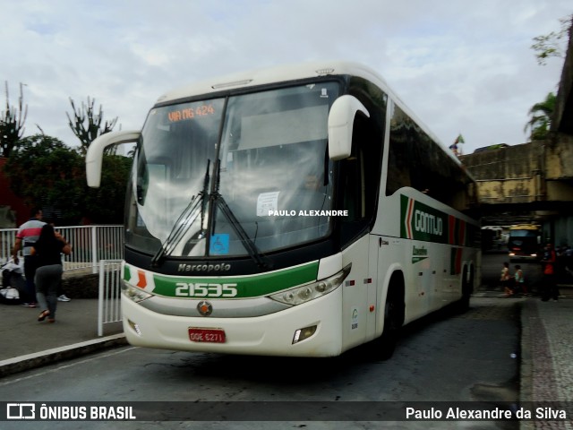 Empresa Gontijo de Transportes 21535 na cidade de Belo Horizonte, Minas Gerais, Brasil, por Paulo Alexandre da Silva. ID da foto: 10768561.